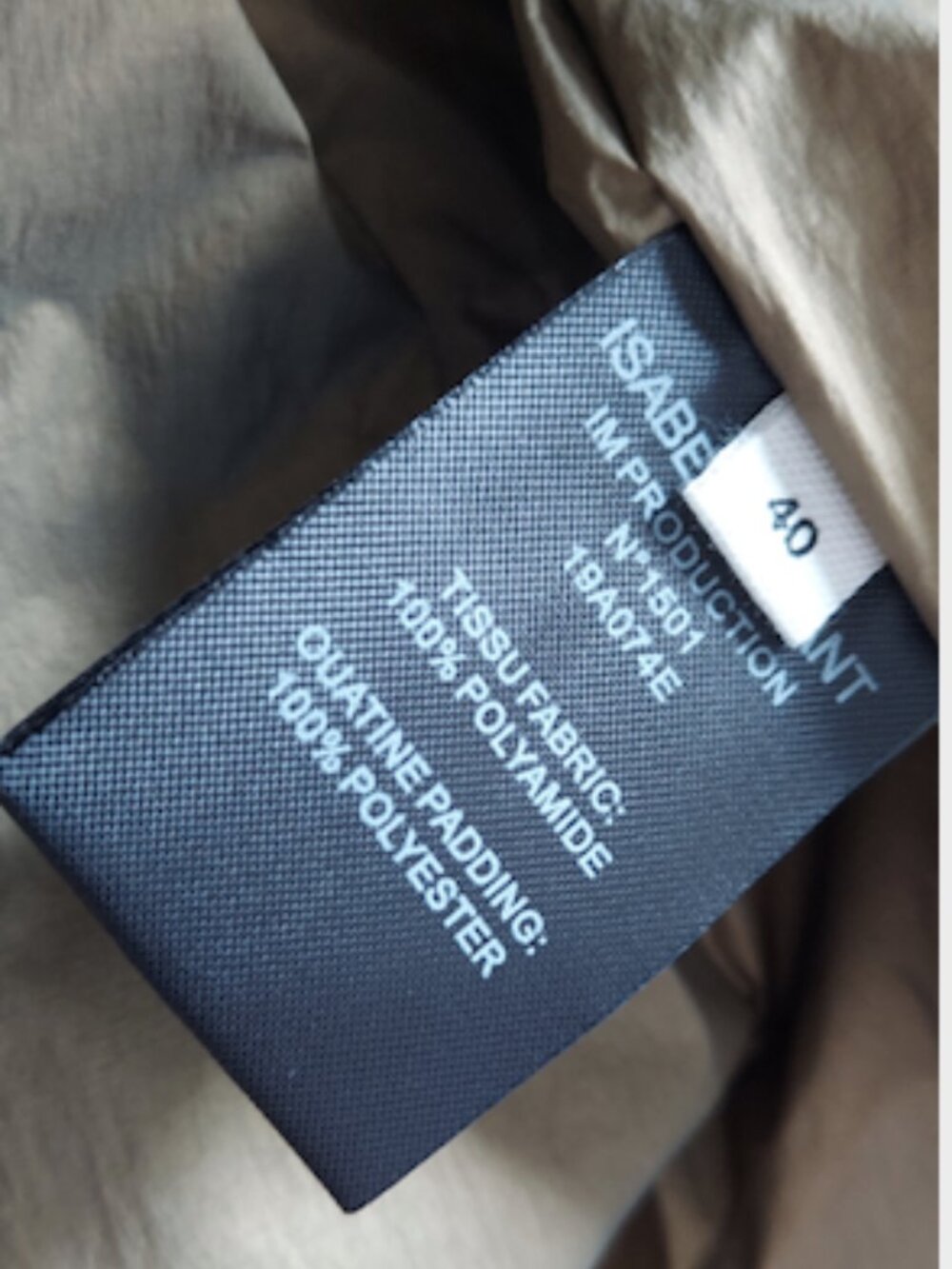ISABEL MARANT Kristen Metallic Puffer Jacket - Picture 5 of 8